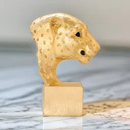 BECKON VENTURE Gold Toned Textured Medium Figurine Showpiece-image-52