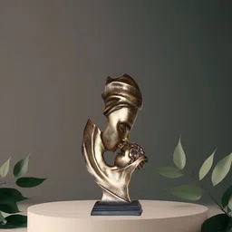 BECKON VENTURE Gold-Toned Mother & Baby Figurine Showpiece-image-17