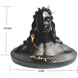 Navyaksh Black Religious Idol Small lord Shiva Showpiece-picture-26