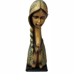 SANKALAN CREATIONS Gold Toned Figurine Showpiece-image-65