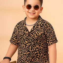 Rigo Unisex Kids Premium Printed Casual Shirt-picture-14