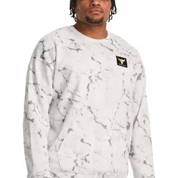 UNDER ARMOUR Project Rock Rival Fleece Crew Neck Pullover-picture-13