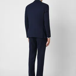 Van Heusen Textured Single-Breasted Slim-Fit 3-Piece Formal Suit image 5