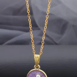 SZN Brass Gold-Plated Necklace image 2