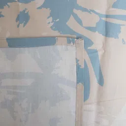 threads Multicolor Abstract 400 TC Cotton Queen Bedsheet image 2