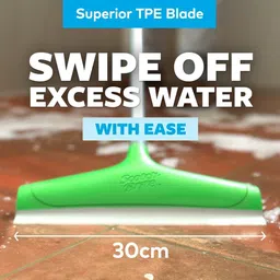 scotch-brite Bathroom Squeegee Floor Wiper Green, Pack of 2 Floor Wiper image 2