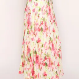 JAKANARY Printed A-line Maxi Skirt image 5