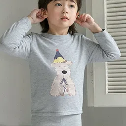 LULU & SKY Girls Printed Night suit-picture-48