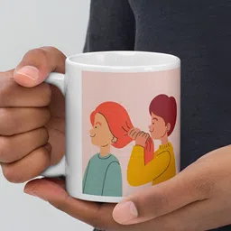 Mr UVD Multi-Coloured Ceramic Cup image 2