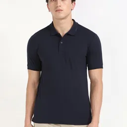 Calvin Klein Jeans Men Polo Collar Organic Cotton Slim Fit T-shirt-picture-35