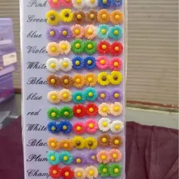 Shivarth 36 Pairs Daisy Flower Small Sunflower Earring Studs Set image 2