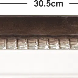 white gold Porcelain Rectangle Plate with Handle Tray image 4