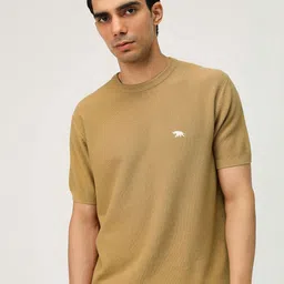 Andamen Round Neck Short Sleeves Cotton T-shirt-picture-52