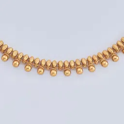 Kushal's Fashion Jewellery Gold-Plated Temple Necklace image 3