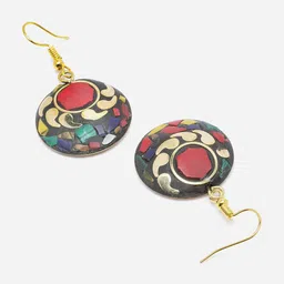 Shining Diva Gold-Plated Artificial Beads Jewellery Set image 5