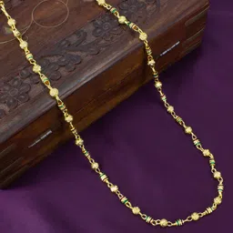 PRIVIU Brass Gold-Plated Necklace image 1