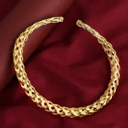 PANASH Gold-Plated Circular Necklace image 1