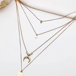 Pinapes Gold-Plated Enamelled Necklace-picture-14