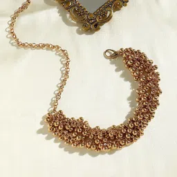 SOHI Gold-Plated Contemporary Necklace-picture-33
