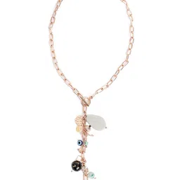 Madame Rose Gold & White Rose Gold-Plated Necklace image 4