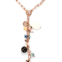Madame Rose Gold & White Rose Gold-Plated Necklace image 3