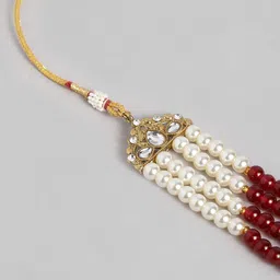 Peora Men Gold-Plated Beaded Necklace image 5
