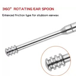 humanix 6 Pcs Professional Earwax Remover Kit Includes - Cleaning Brush & Storage Box image 4