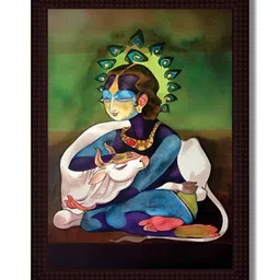 Tamatina Blue & Green 1 Piece Canvas Other Wall Paintings-picture-36