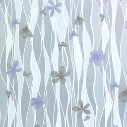 Jaamso Royals Grey & White Printed Self Adhesive Window Sticker-image-72