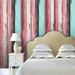 Jaamso Royals Blue & Pink Printed Self Adhesive Wall Sticker-picture-17