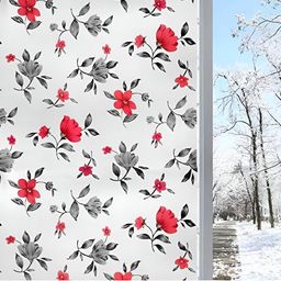 Jaamso Royals White & Red Printed Self-Adhesive Waterproof Window Sticker-picture-45