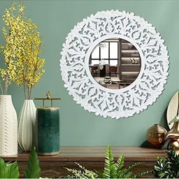 VAS collection home White Textured Wood Wall Decor-picture-42