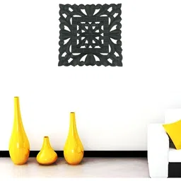 VAS collection home Black Textured Wooden Wall Decor-image-63