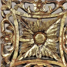 VAS collection home Gold-Tone Textured Wooden Wall Decor-picture-28