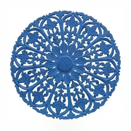 VAS collection home Blue 2 Pieces Textured Wooden Hanging Wall Decor-picture-14