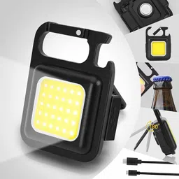 syn sons LED Keychain Light(Rechargeable), 4 Modes, Magnetic Base Battery Backup 2 hrs Torch Emergency Light-picture-14