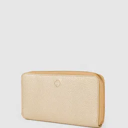 Caprese Women Solid Zip Around Wallet image 2