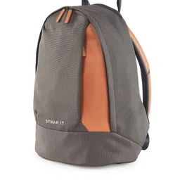 STRAP IT Contrast Detail Backpack with Reflective Strip image 4