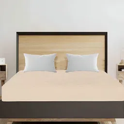 Comfowell Orange Cotton Water Resistant Single Fitted Mattress Protector-picture-14