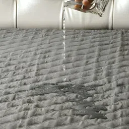 MallowWorld Grey Melange Textured Water Resistant Mattress Protector-picture-17