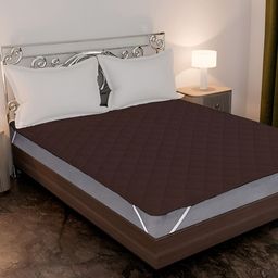 Comfowell Brown Elastic Strap King Size Waterproof Mattress Cover-picture-24
