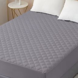 RF RELAXFEEL Silver-Toned Polyester Water Resistant Mattress Protector-picture-29