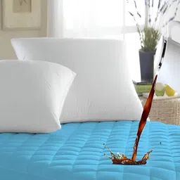 Comfowell Blue Water Resistant Fitted King Mattress Protector-image-58