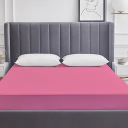 Adbeni HOME Pink Terry Cortridge Cotton 200 GSM Waterproof King Size Mattress Protector-image-70