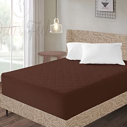 RF RELAXFEEL Brown Water Resistant Mattress Protector-picture-20