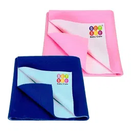 BeyBee Kids Pink & Blue 2 Pieces Mattress Protector-image-45