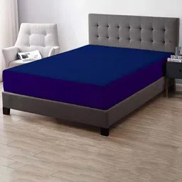Adbeni HOME Blue 200 GSM Waterproof Terry Cortridge Cotton King Size Mattress Protector-image-51