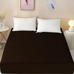 Comfowell Brown Fitted King Size Water Resistant Mattress Protector-image-47