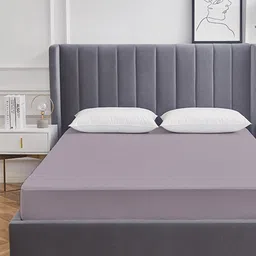 AVI Grey Terry Cotton Waterproof King Bed Mattress Protector-image-14
