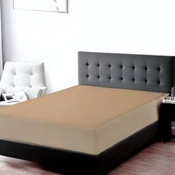 RF RELAXFEEL Brown Cotton  Fitted King Size Water Resistant Mattress Protector-picture-1